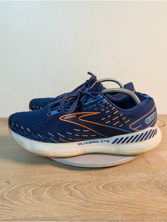 Brooks Glycerin GTS 20 Sneakers Shoes Mens 11.5 2E Wide Blue Running Shoes main image 5